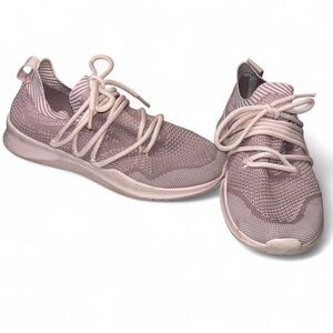 Fabletics Pink Athletic Knit Sneakers Size 7